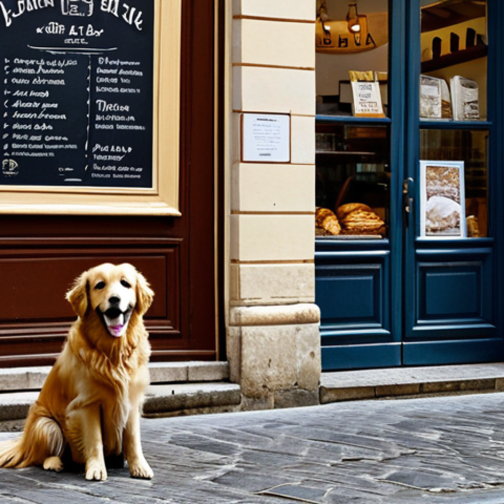 **

"A worried family is posting flyers in a local French town square, searching for their lost Golden Retriever, fully clothed, appropriate content, safe for work. The flyer has a picture of a happy Golden Retriever. In the background is a typical French cafe and boulangerie. Professional photography, perfect anatomy, natural proportions, modest clothing, family-friendly."

**