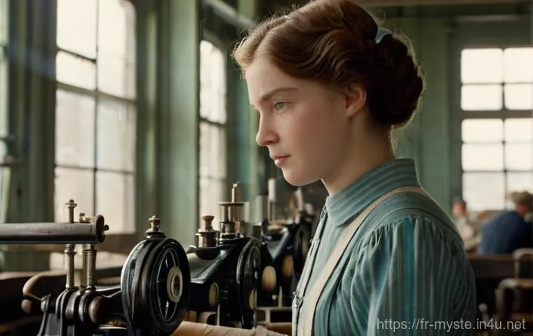 그레이스 브라운 살인 사건 - **Prompt 1: Hopeful Beginnings at the Factory**
    "A young, earnest woman, Grace Brown, in her ear...